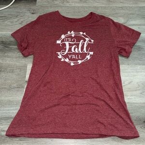 Fall tee